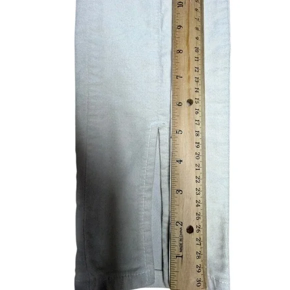 NWT! LAGENCE JYOTHI High Rise Split Hem Stretch Cotton SZ 24 Velvett READ!